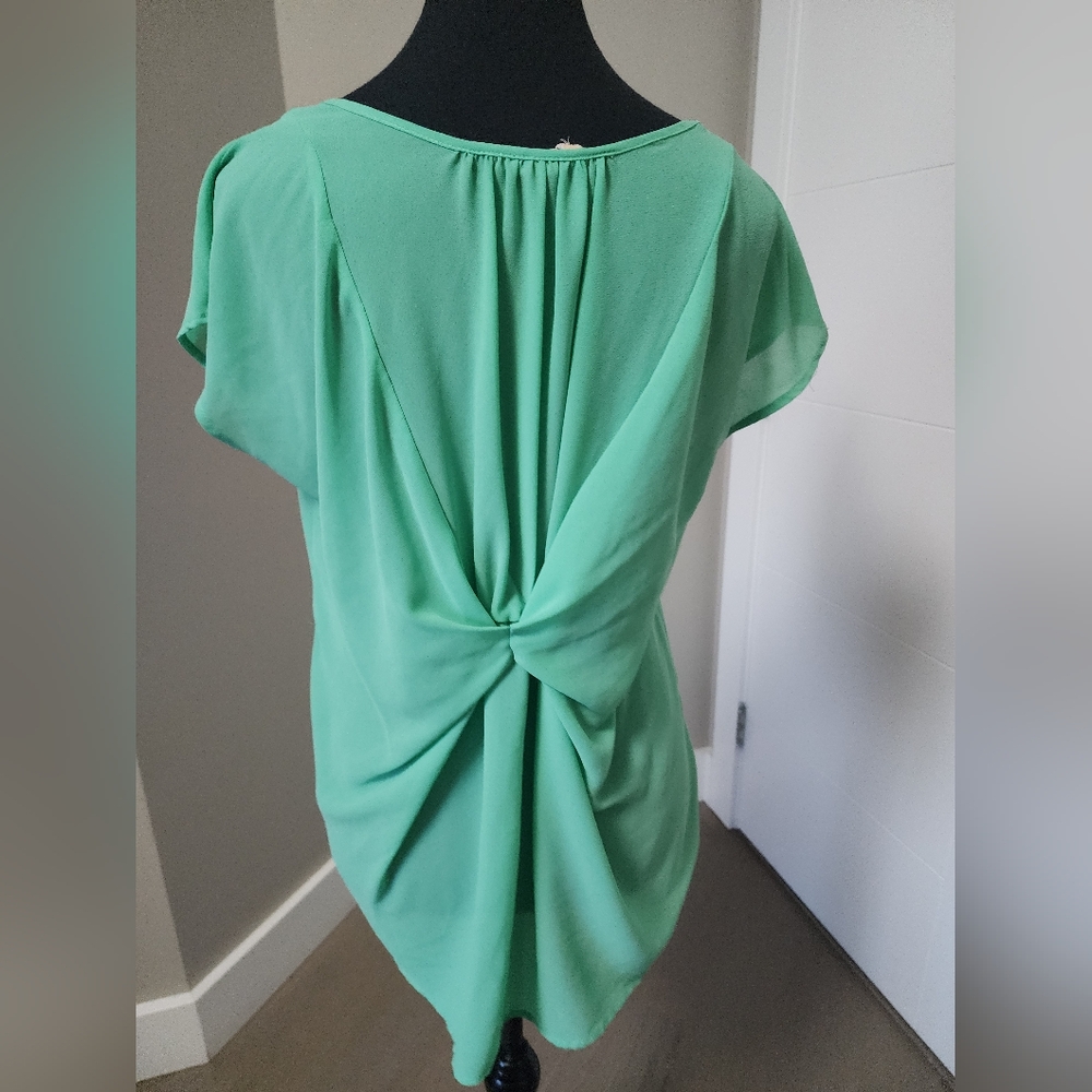 Lost April Loose Turquoise Top